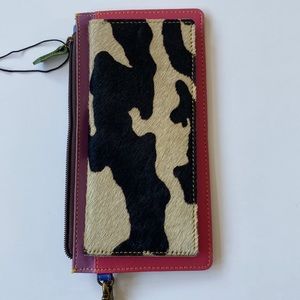 Cowhair Wristlet
